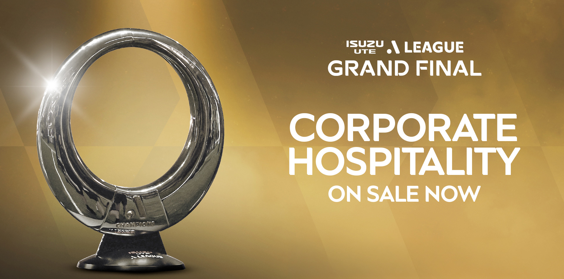Isuzu UTE A-League Grand Final — Corporate Hospitality On Sale Now